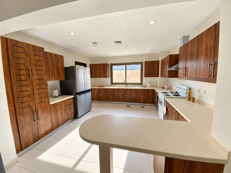 Timber kitchen joinery, worktops and appliance integration.